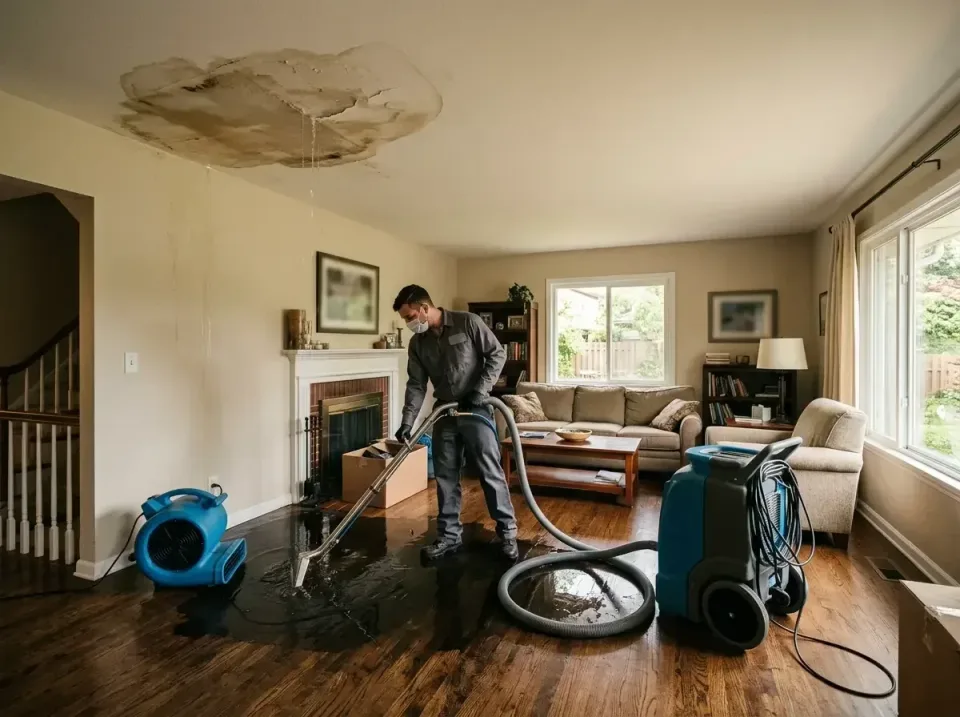 attic-pipe-burst-ceiling-drip-008 — frequently asked questions, Water Damage Restoration & Carpet Care in Ridgway, PA